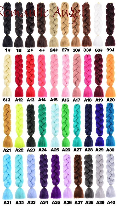 color 4 braiding hair|braiding hair color chart.